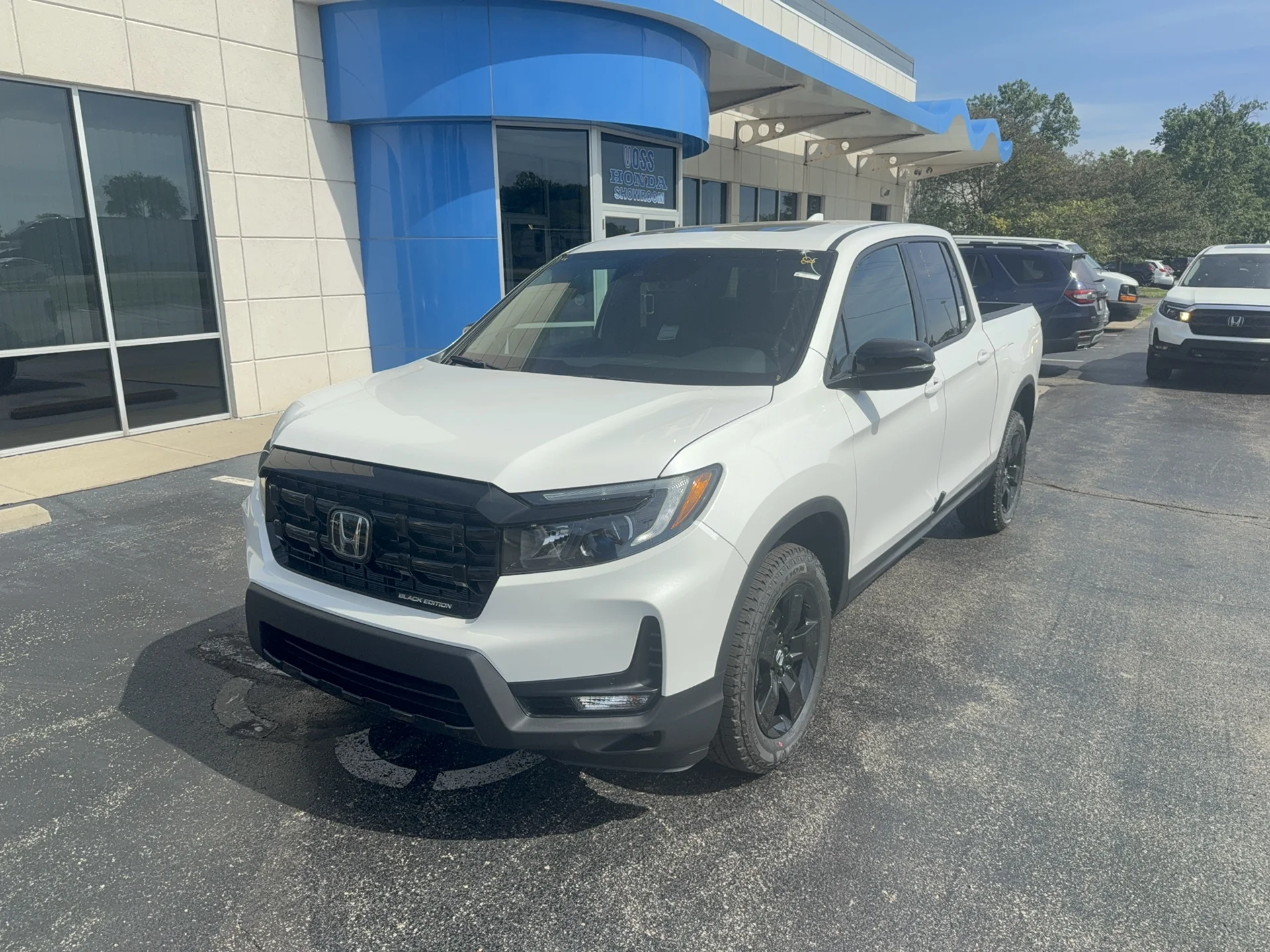 New 2026 Platinum White Pearl Honda Black Edition image 1