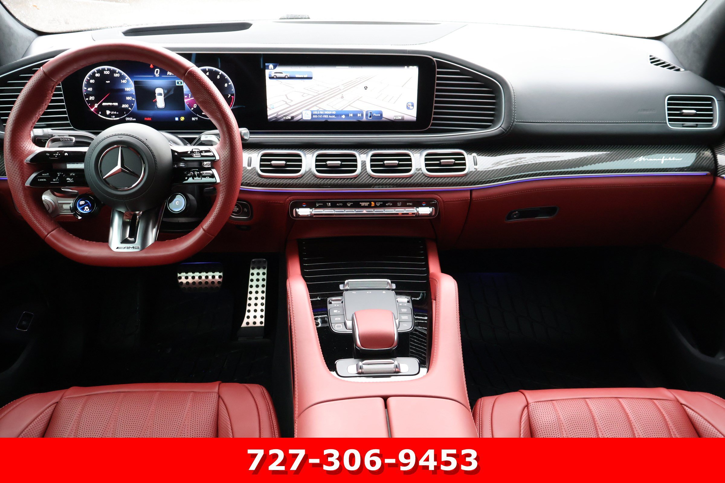 Certified Used 2026 Moonlight White Mercedes-Benz AMG® GLS 63 image 21