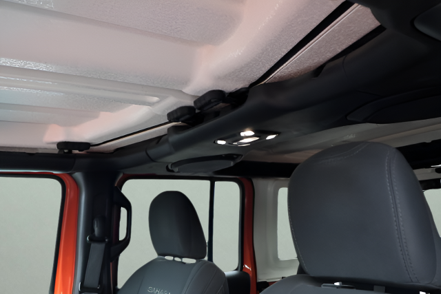 Used 2020 Orange Jeep Unlimited Sahara image 15