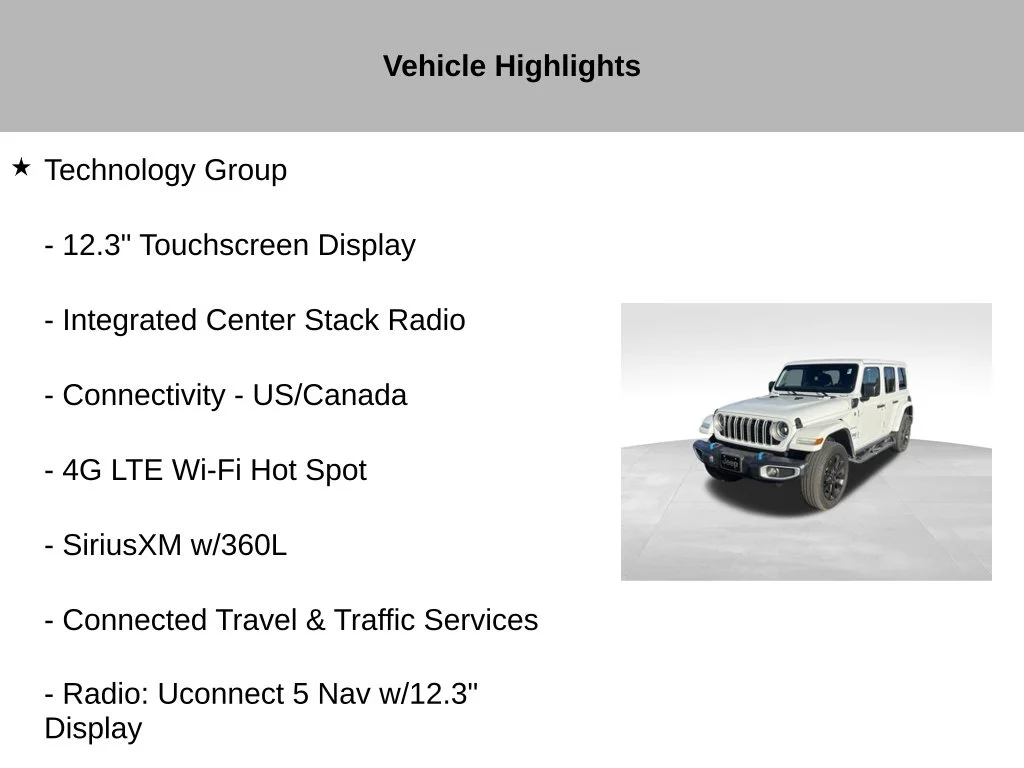Used 2024 White Jeep Sahara 4xe image 14