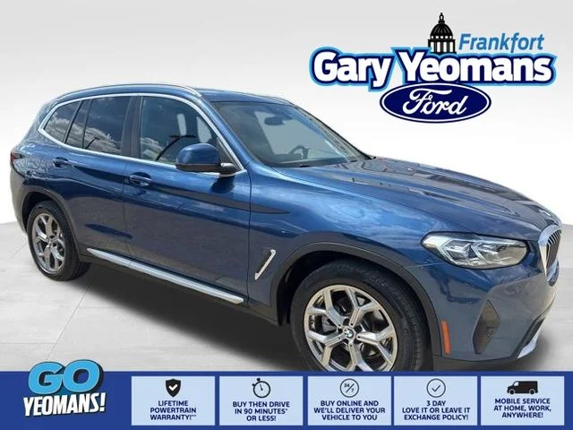 Certified Used 2024 Phytonic Blue Metallic BMW xDrive30i image 1