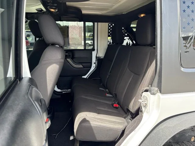 Used 2017 White Jeep Unlimited Sport image 24