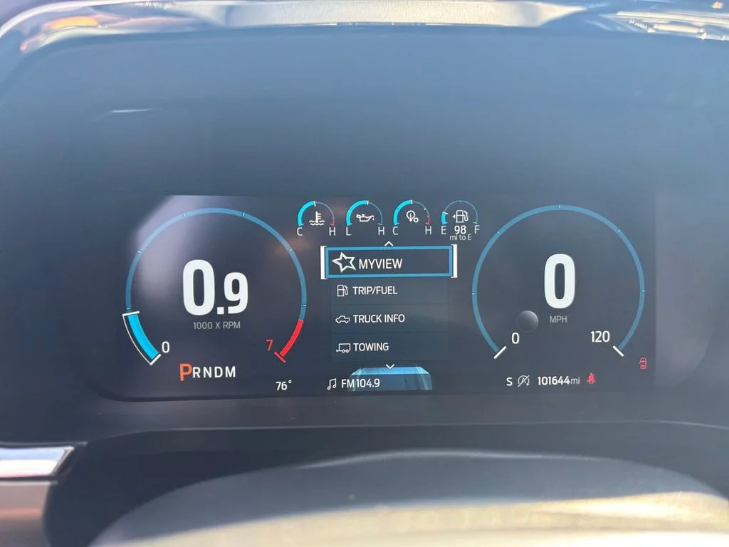 Used 2021 Blue Ford Lariat image 19