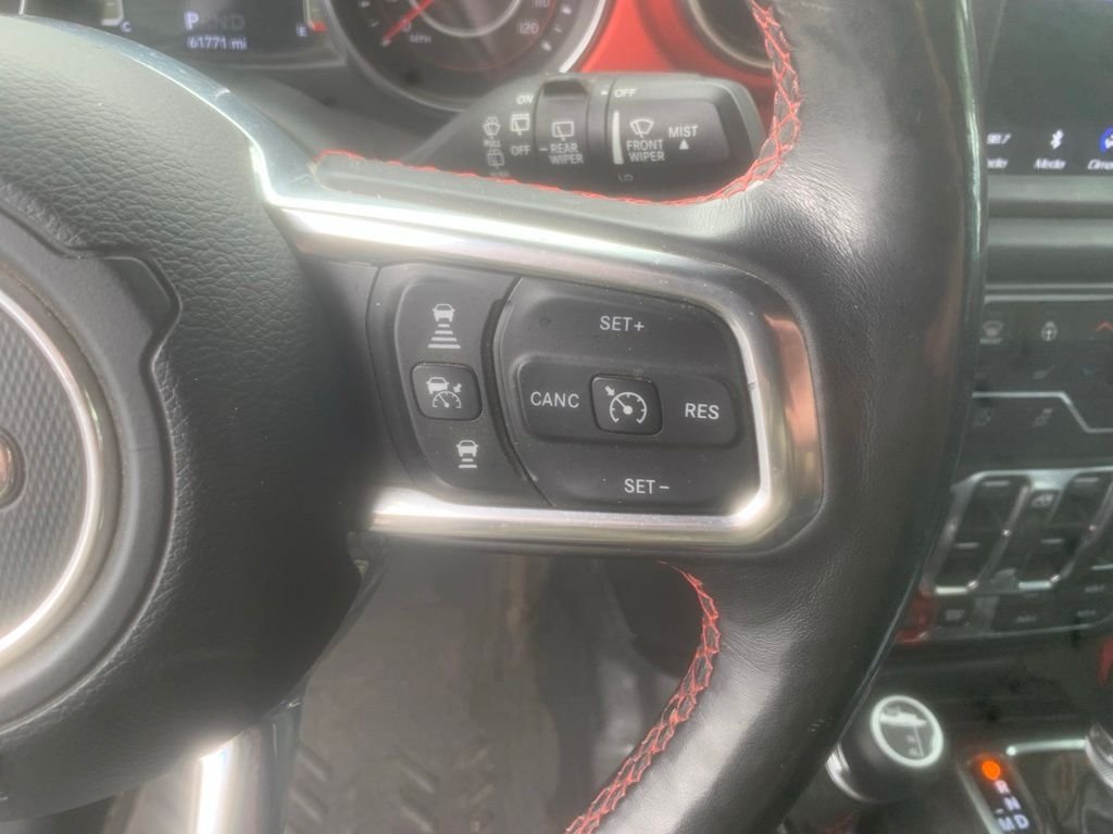 Used 2019 Granite Crystal Metallic Clearcoat Jeep Unlimited Rubicon image 13