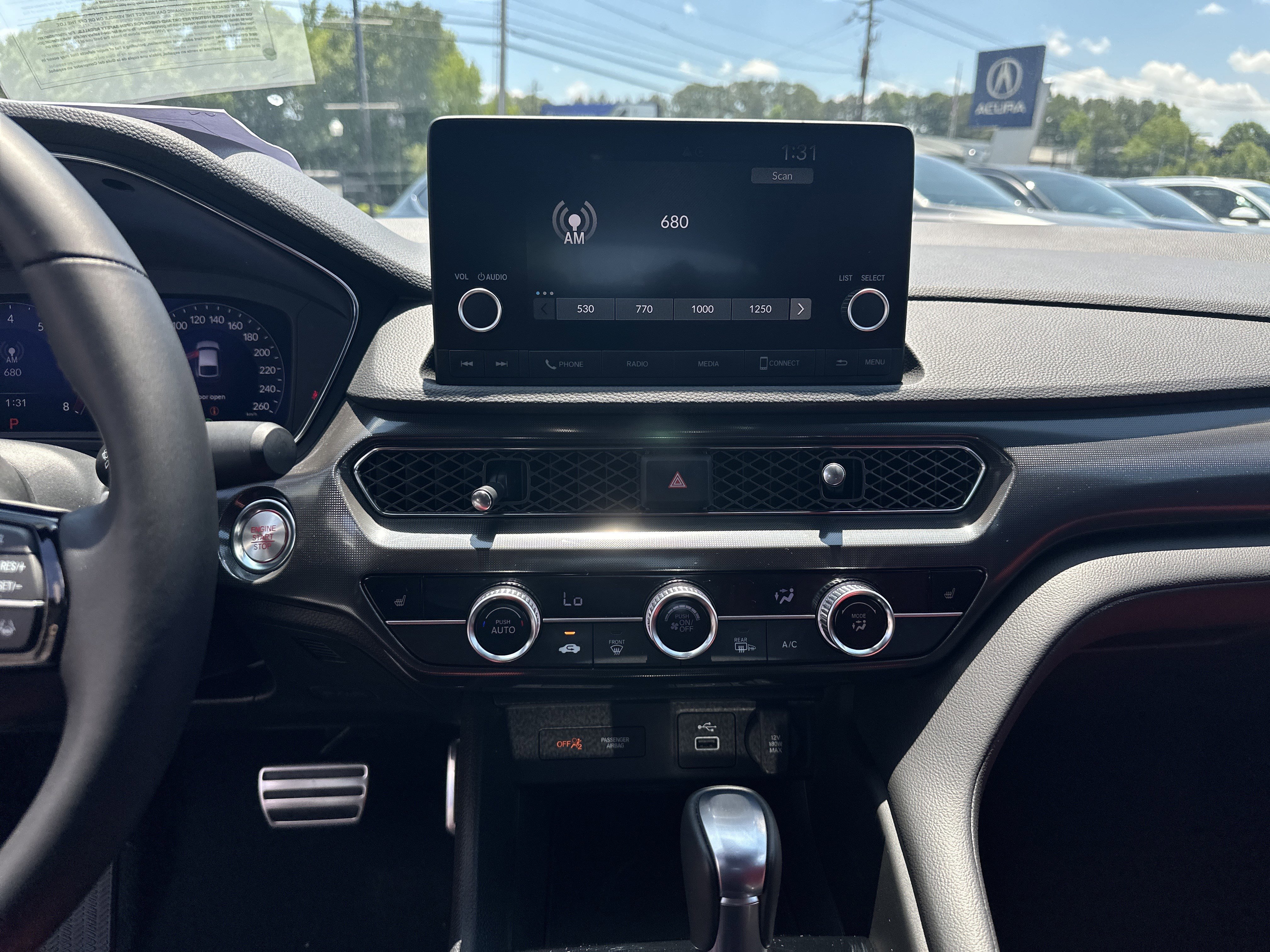 Used 2025 Liquid Carbon Metallic Acura w/A-Spec Package image 33