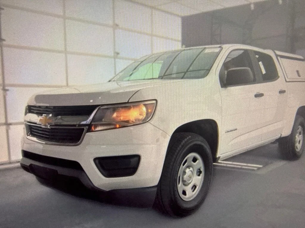 Used 2020 White Chevrolet Work Truck image 1