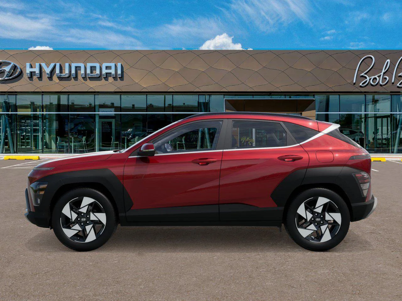 New 2026 Red Hyundai SEL Sport image 3