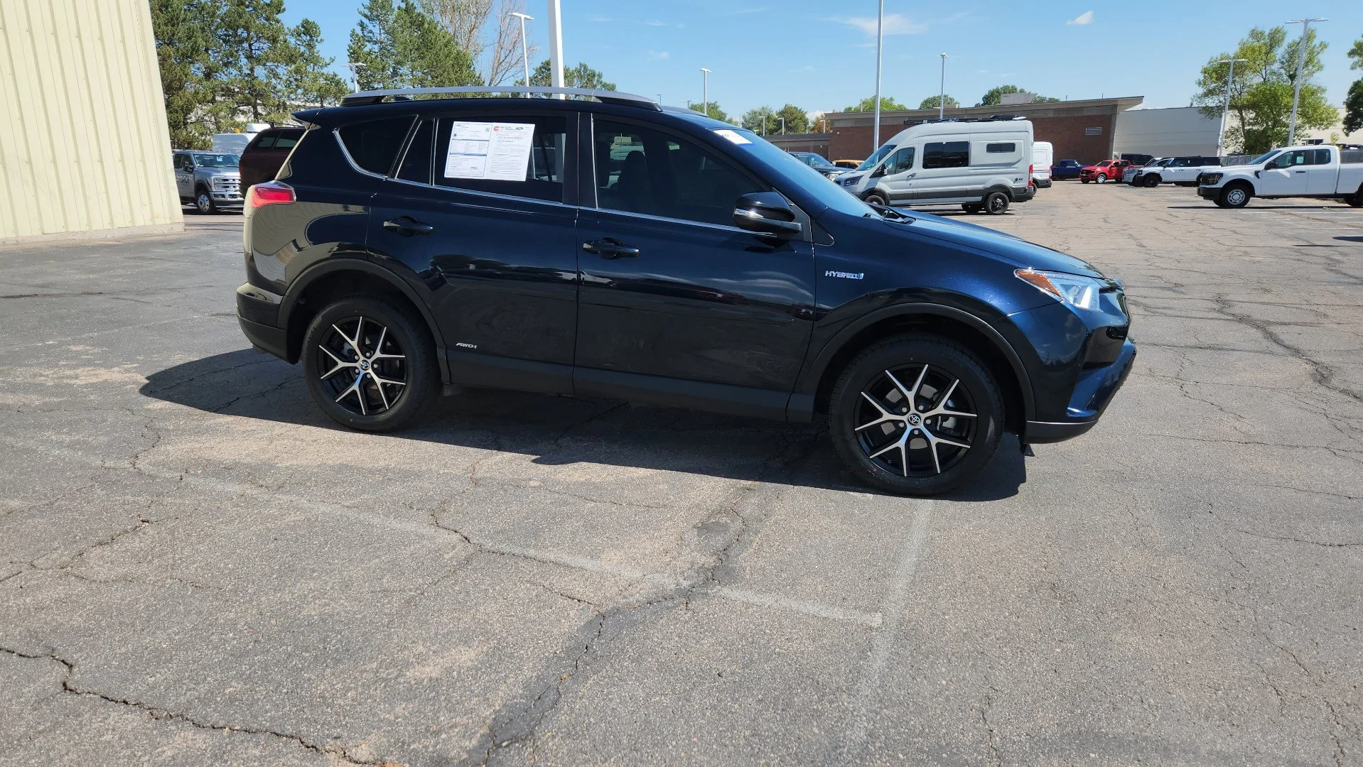 Certified Used 2017 Galactic Aqua Toyota SE image 12