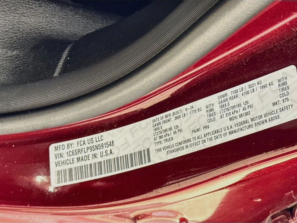 Used 2025 Red Ram Rebel image 33
