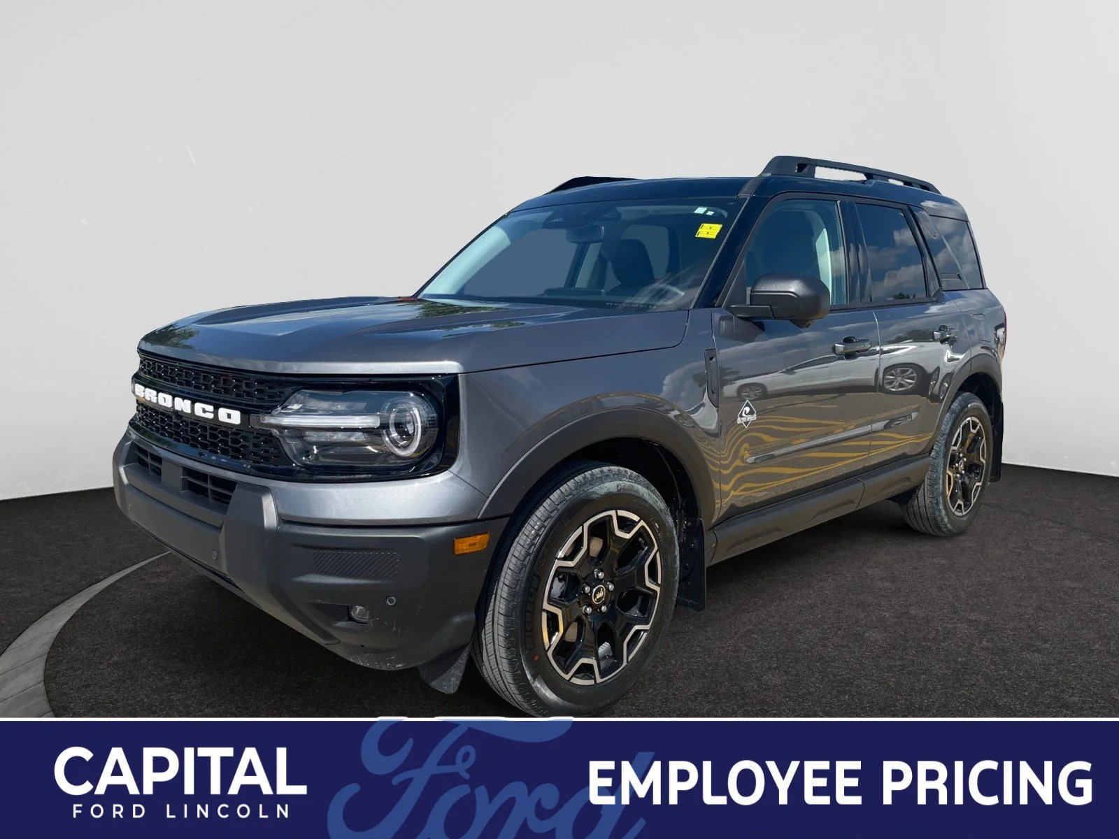 New 2026 Carbonized Grey Metallic Ford Outer Banks image 1