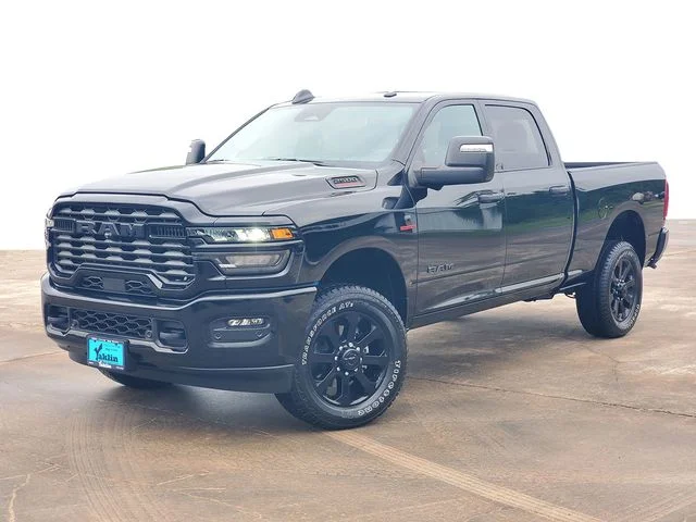 New 2026 Diamond Black Crystal Pearl-Coat Exterior Paint RAM Big Horn image 2