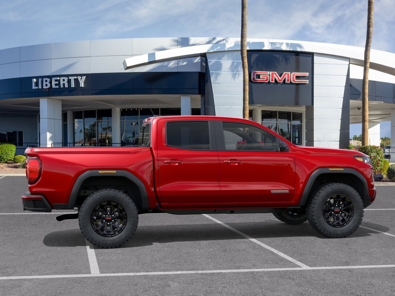 New 2026 Volcanic Red Tintcoat GMC Elevation image 5