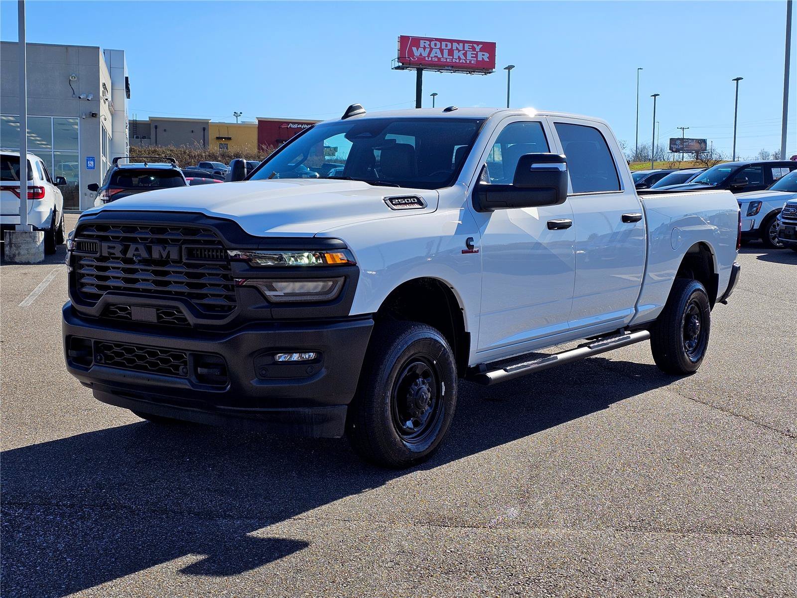 New 2025 Bright White Clearcoat Ram Tradesman image 1