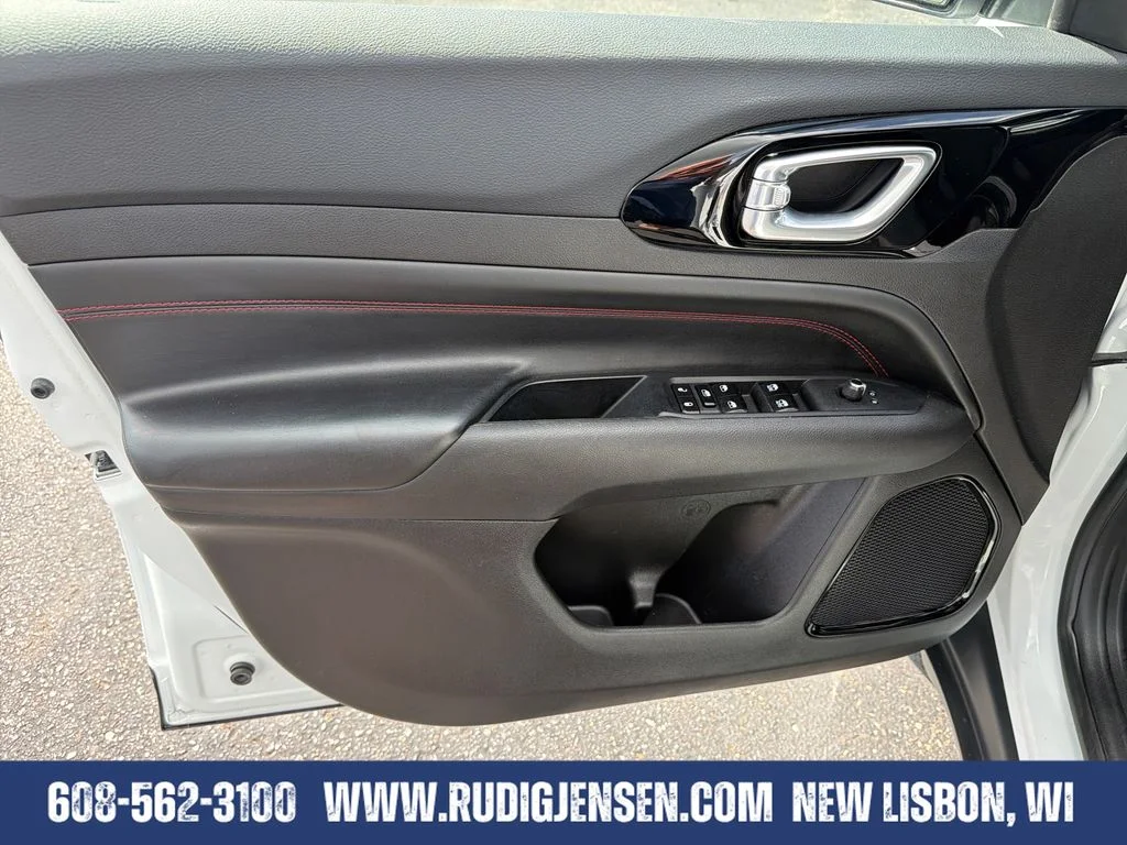 Used 2025 Bright White Clearcoat Jeep Trailhawk image 10