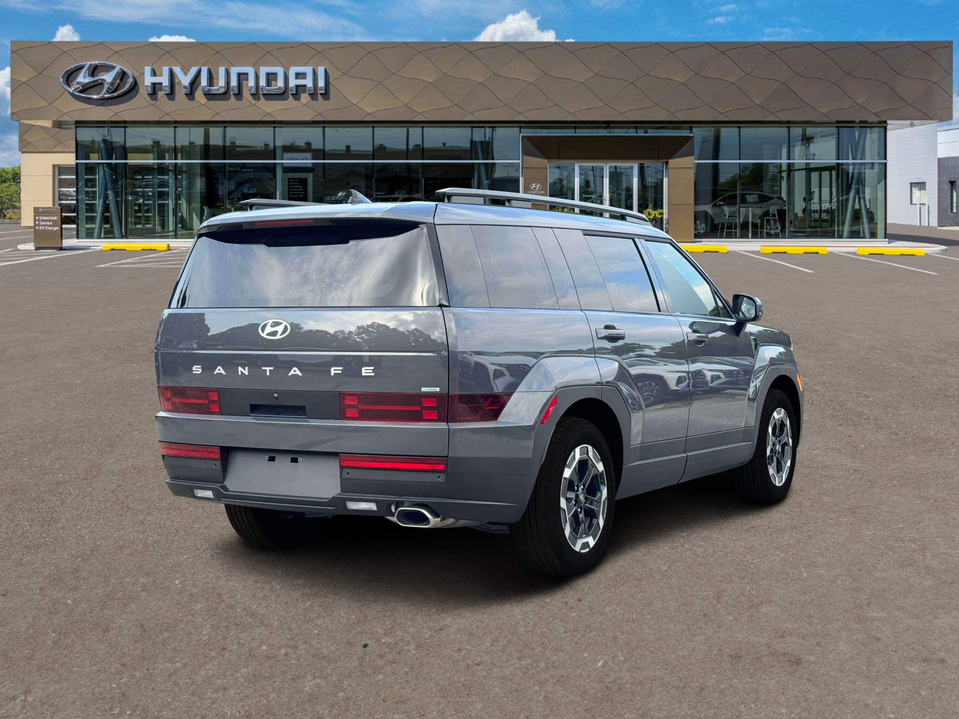 New 2027 Ecotronic Gray Hyundai SEL AWD image 7