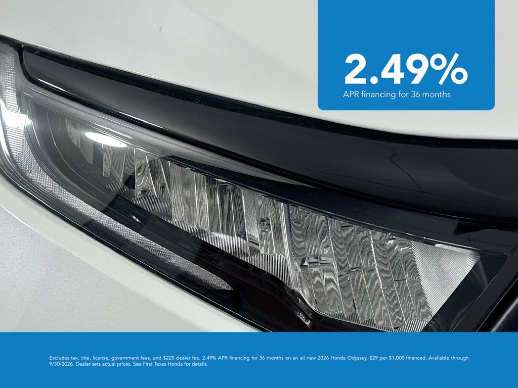 New 2027 Platinum White Pearl Honda EX-L image 11