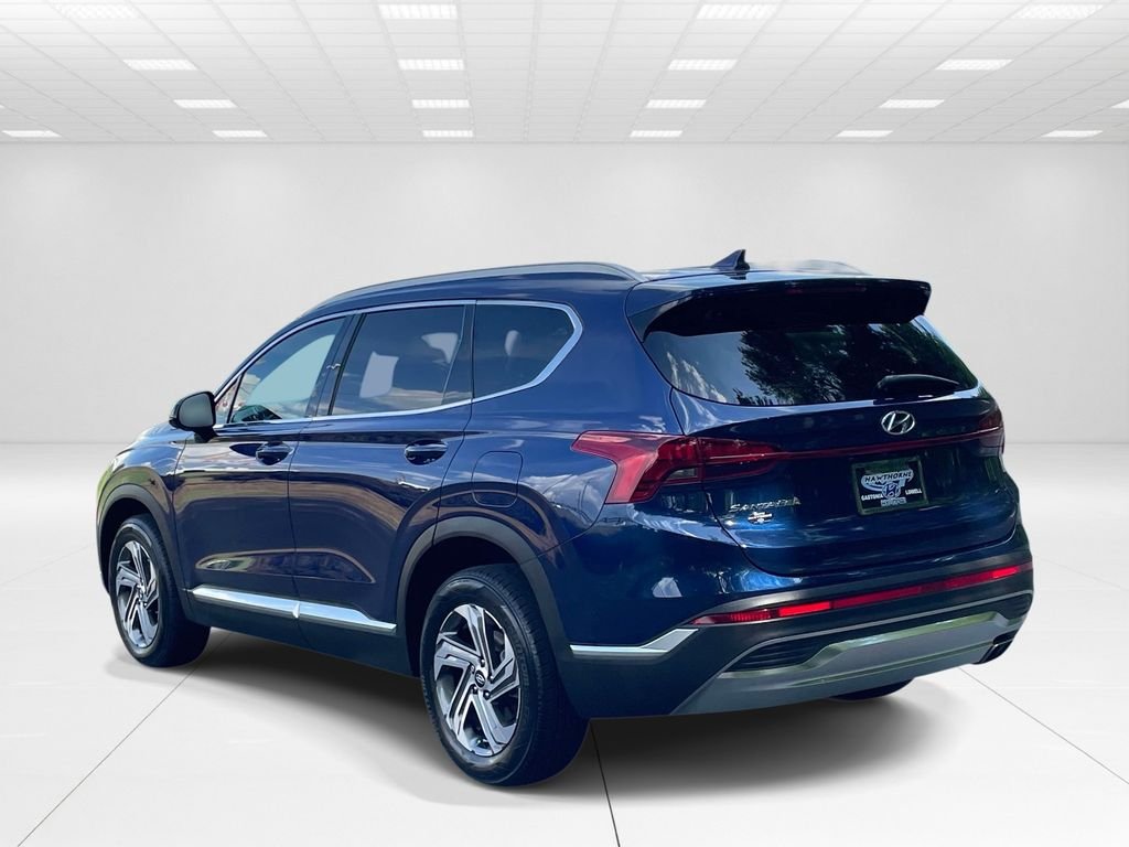Used 2021 Blue Hyundai SEL image 4