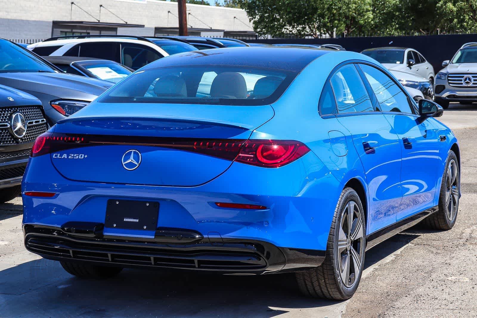 New 2027 Sky Blue Metallic Mercedes-Benz CLA 250+ Electric image 4