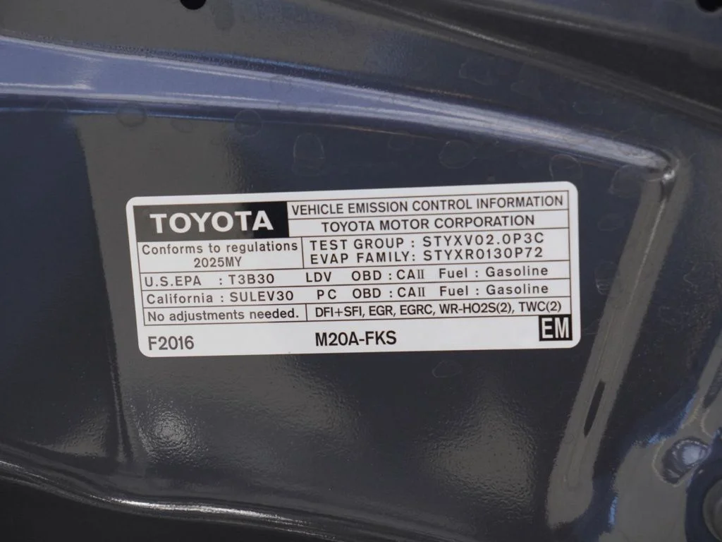 Used 2025 Gray Toyota LE image 23