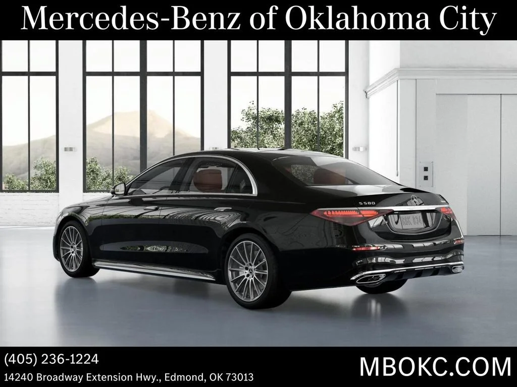 New 2026 Obsidian Black Metallic Mercedes-Benz S 580 image 30