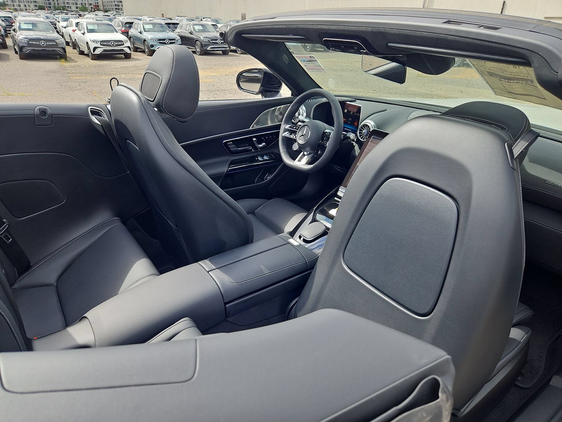 New 2025 MANUFAKTUR Alpine Grey Mercedes-Benz AMG® SL 55 Roadster image 58