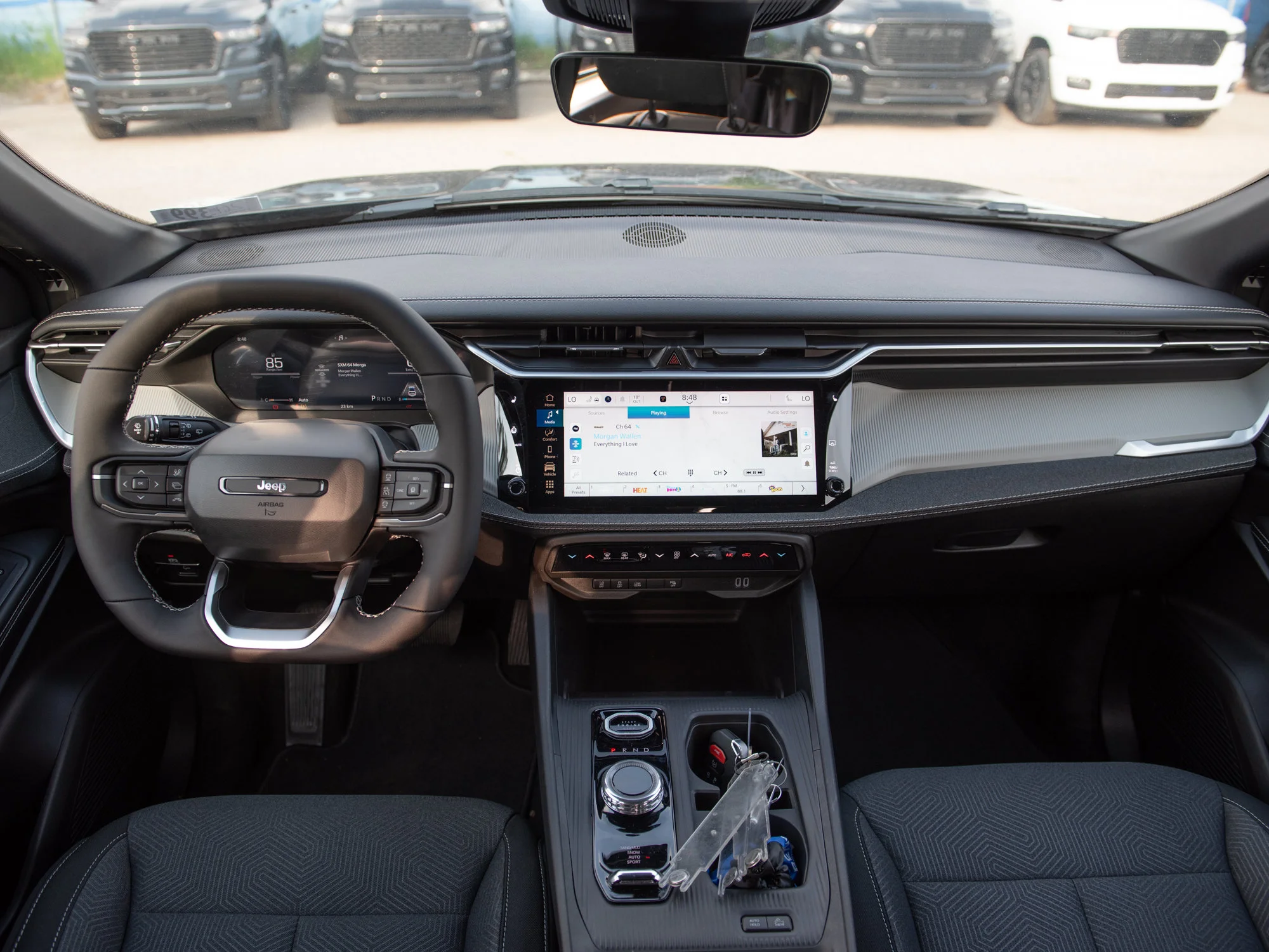 New 2026 Black Jeep Laredo * Hybrid image 10