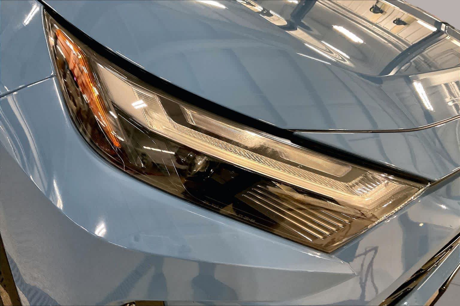Used 2023 Cavalry Blue/Midnight Black Metallic Toyota Hybrid XSE image 27