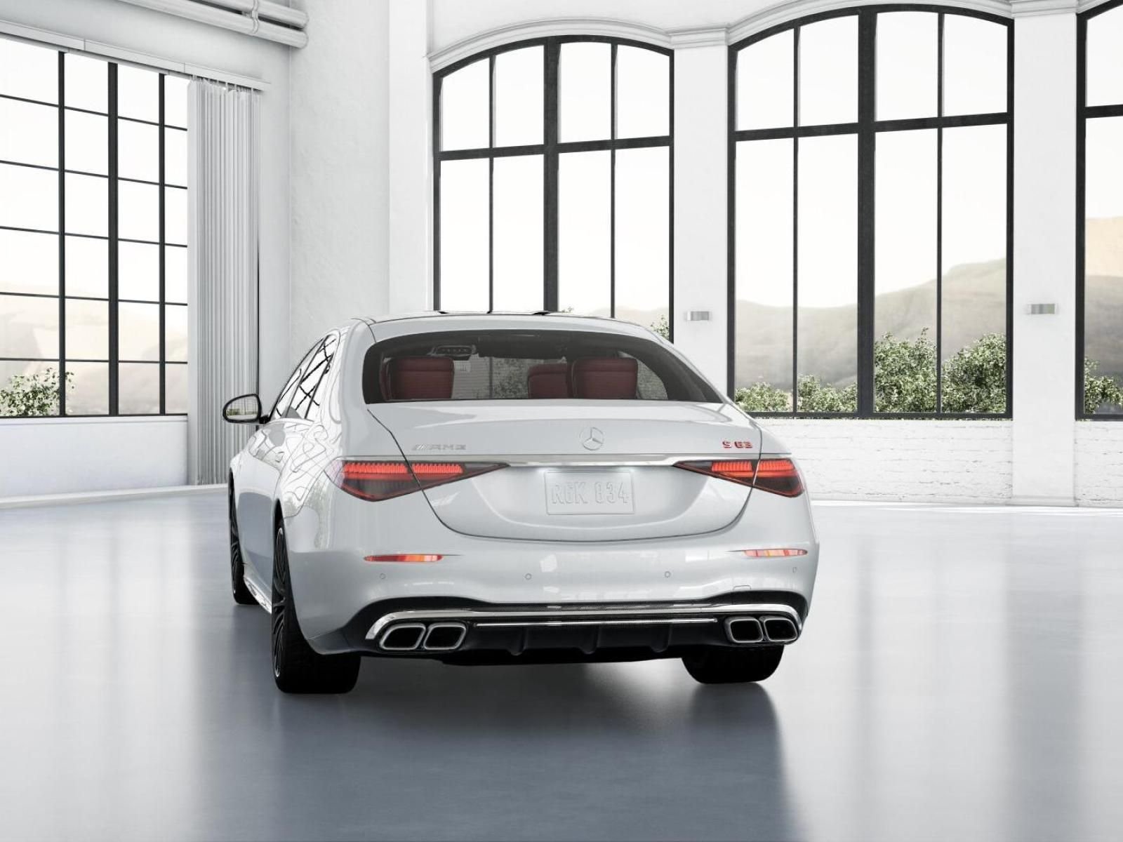 New 2026 MANUFAKTUR Moonlight White Metallic Mercedes-Benz S 63 E AMG® image 28