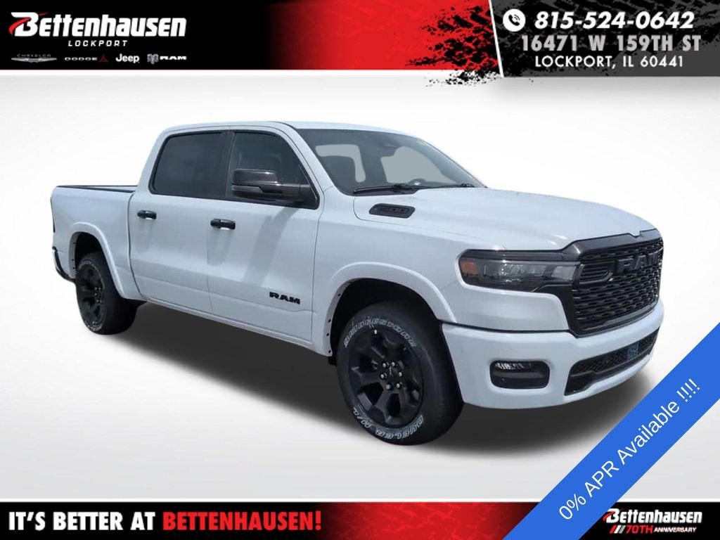 New 2026 Bright White Clear-Coat Exterior Paint RAM Big Horn image 4