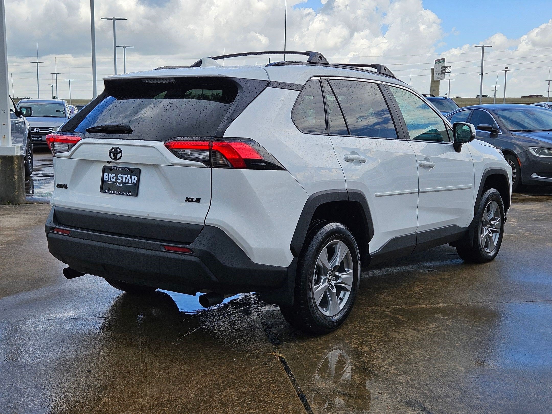 Certified Used 2025 Blue Toyota XLE image 3