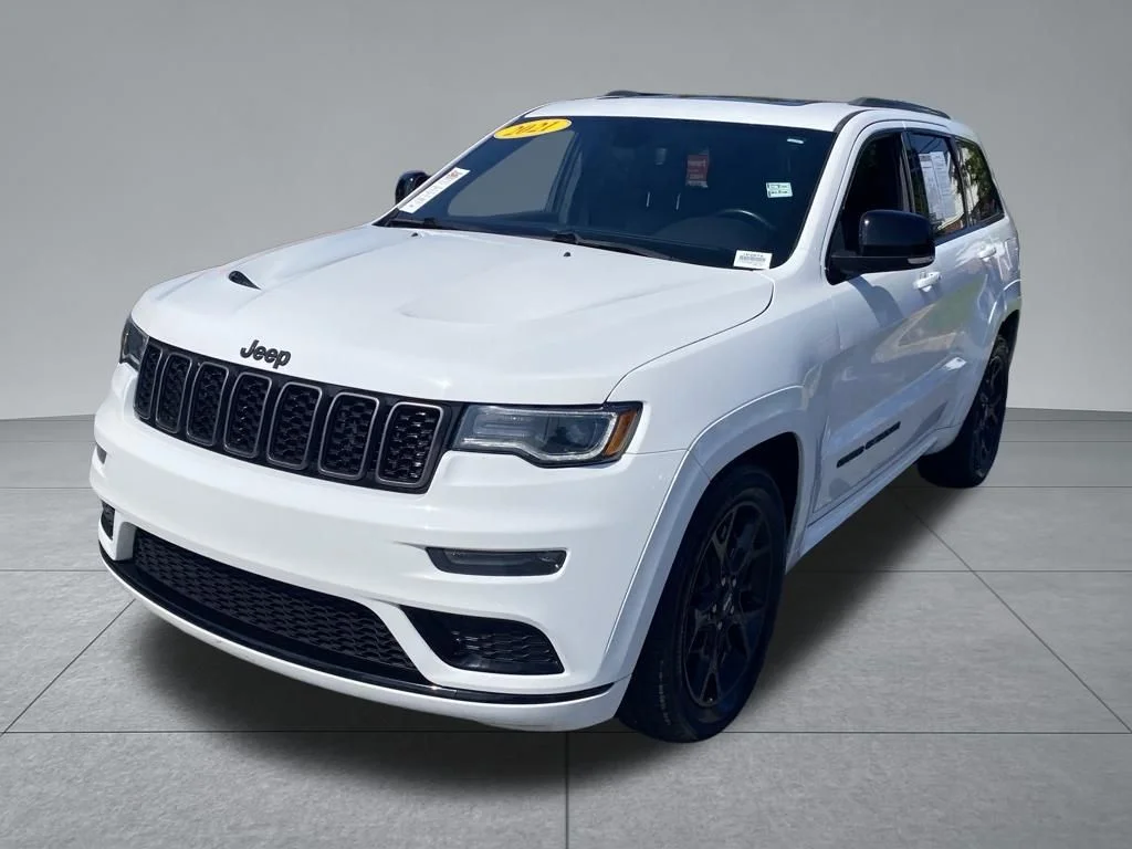 Used 2021 White Jeep Limited X image 2