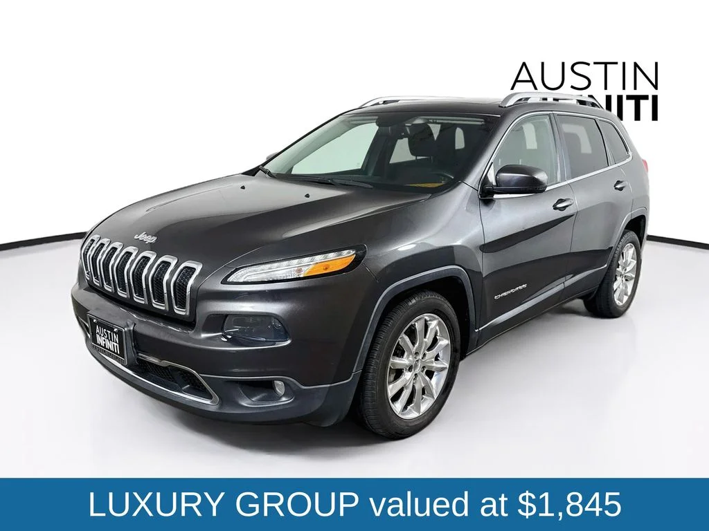 Used 2016 Gray Jeep Limited image 3