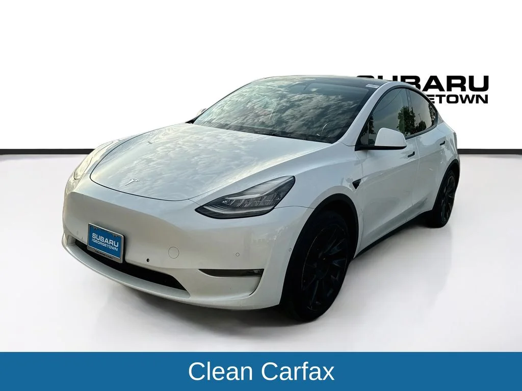 Used 2021 White Tesla Long Range image 3