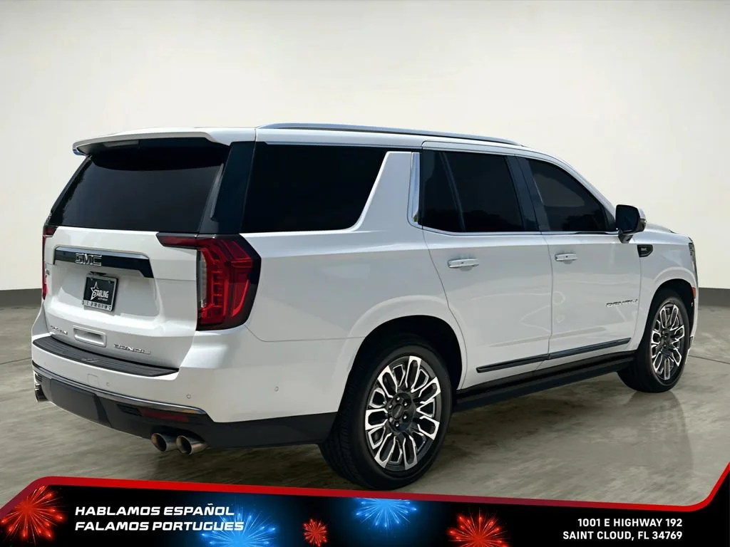 Used 2023 White Frost Tricoat GMC Denali Ultimate image 6