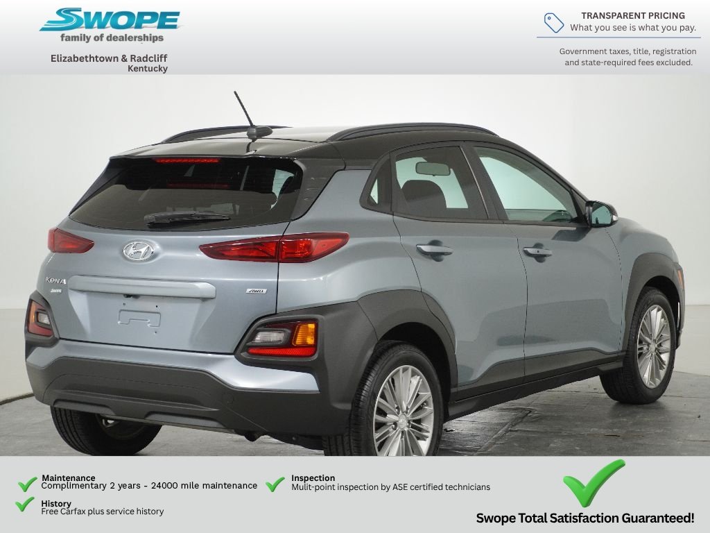 Used 2019 Sonic Silver w/Black Roof Hyundai SEL image 4