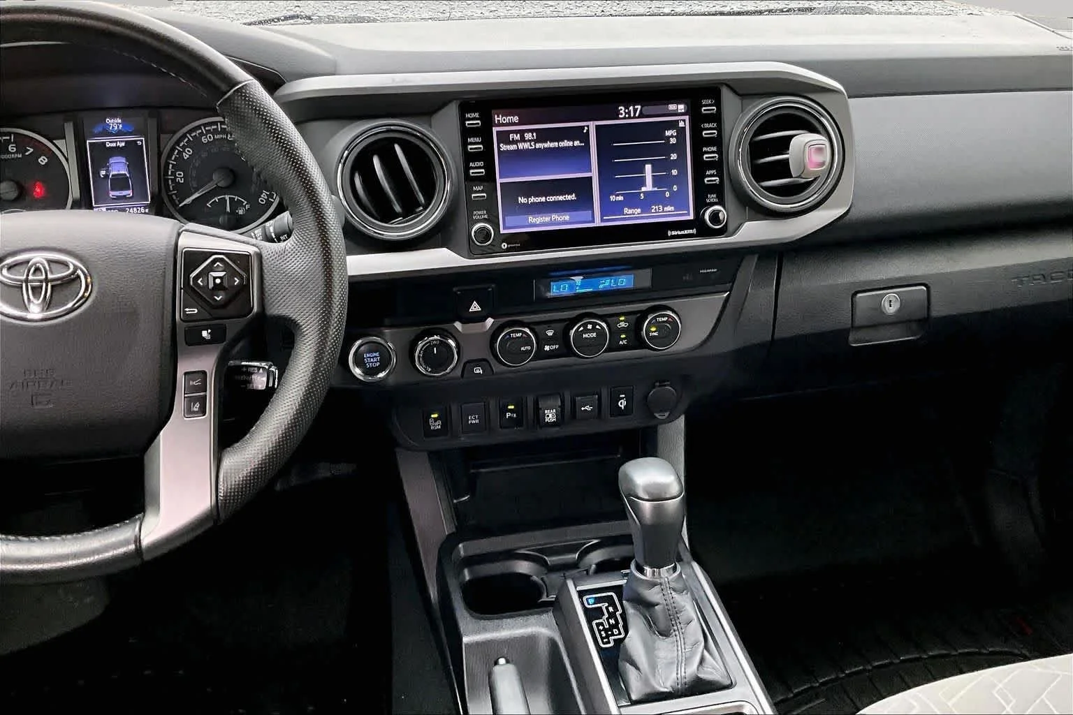 Used 2021 Magnetic Gray Metallic Toyota TRD Sport image 7