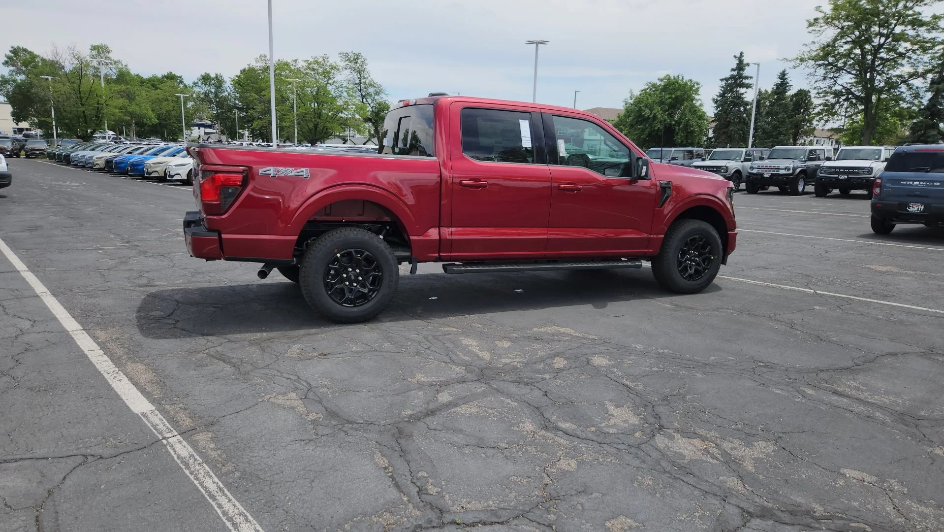 New 2026 Ruby Red Metallic Tinted Clearcoat Ford XLT image 14