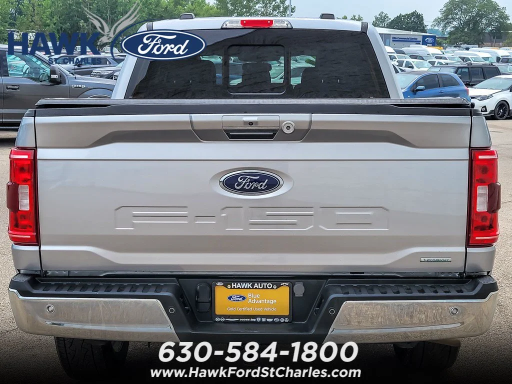 Certified Used 2023 Iconic Silver Metallic Ford XLT image 4