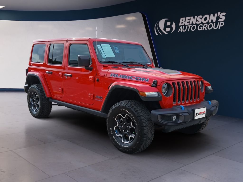 Used 2023 Red Jeep Rubicon 4xe image 7