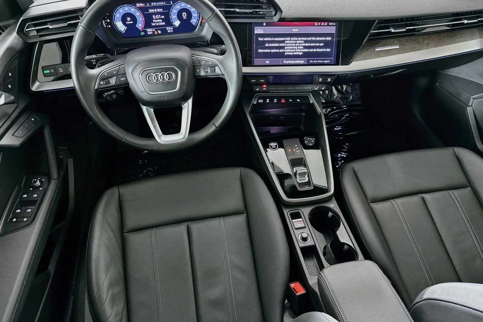 Used 2024 Mythos Black Metallic Audi Premium Plus image 5