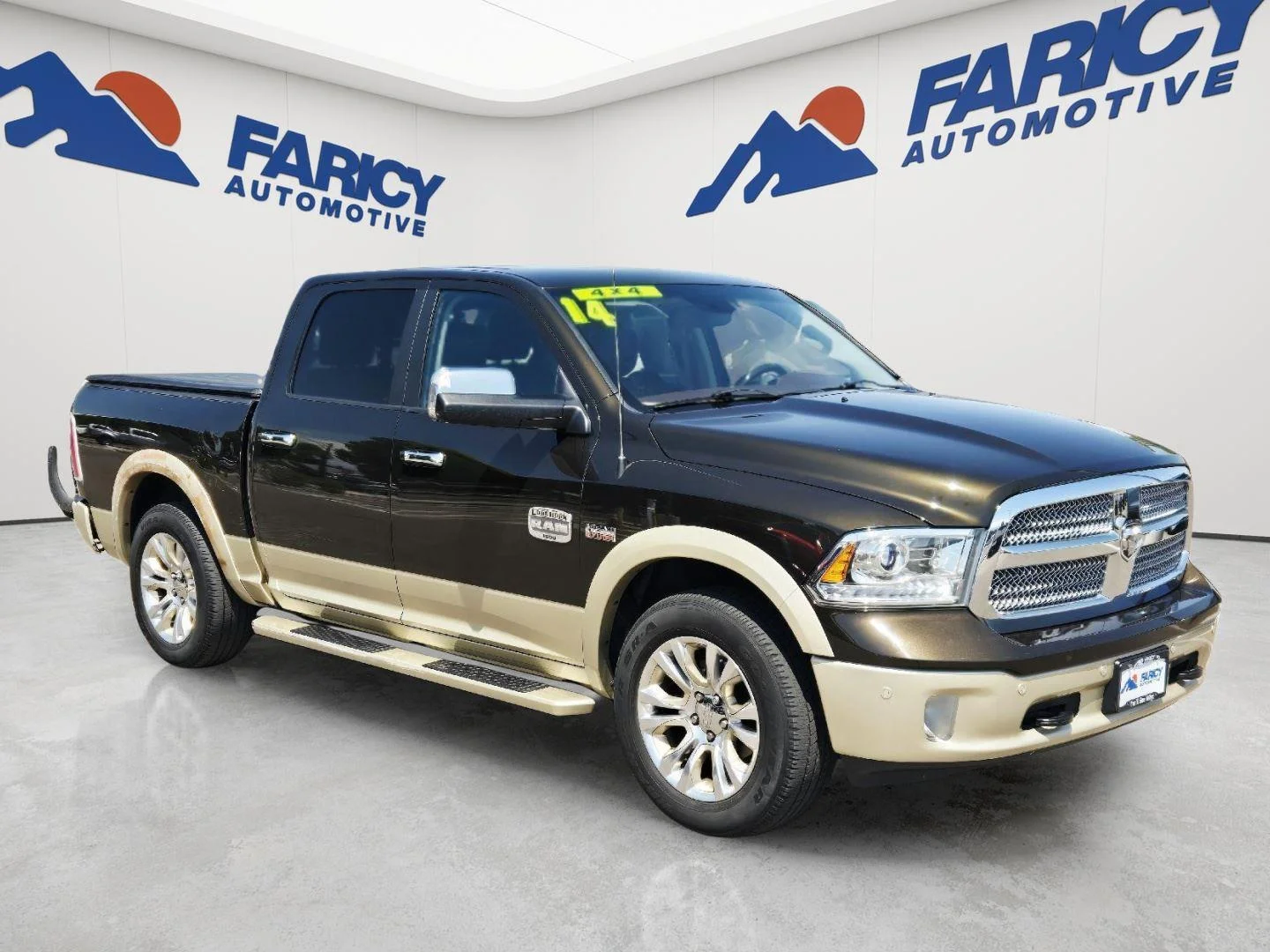 Used 2014 Black Gold Pearlcoat Ram Longhorn image 3