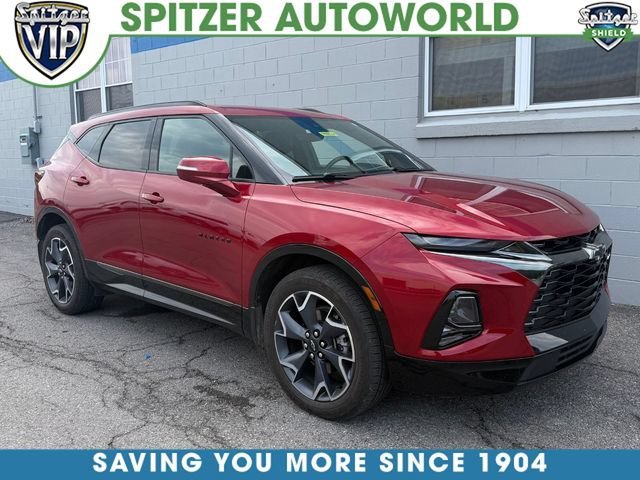 Used 2021 CHERRY RED TINTCOAT Chevrolet RS image 1