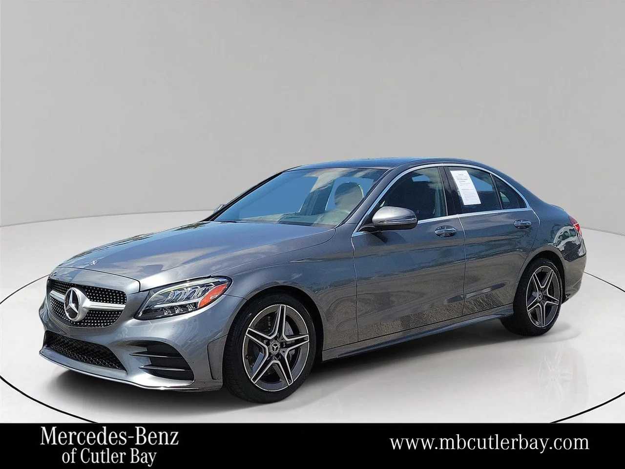 Used 2020 Gray Mercedes-Benz C 300 image 1