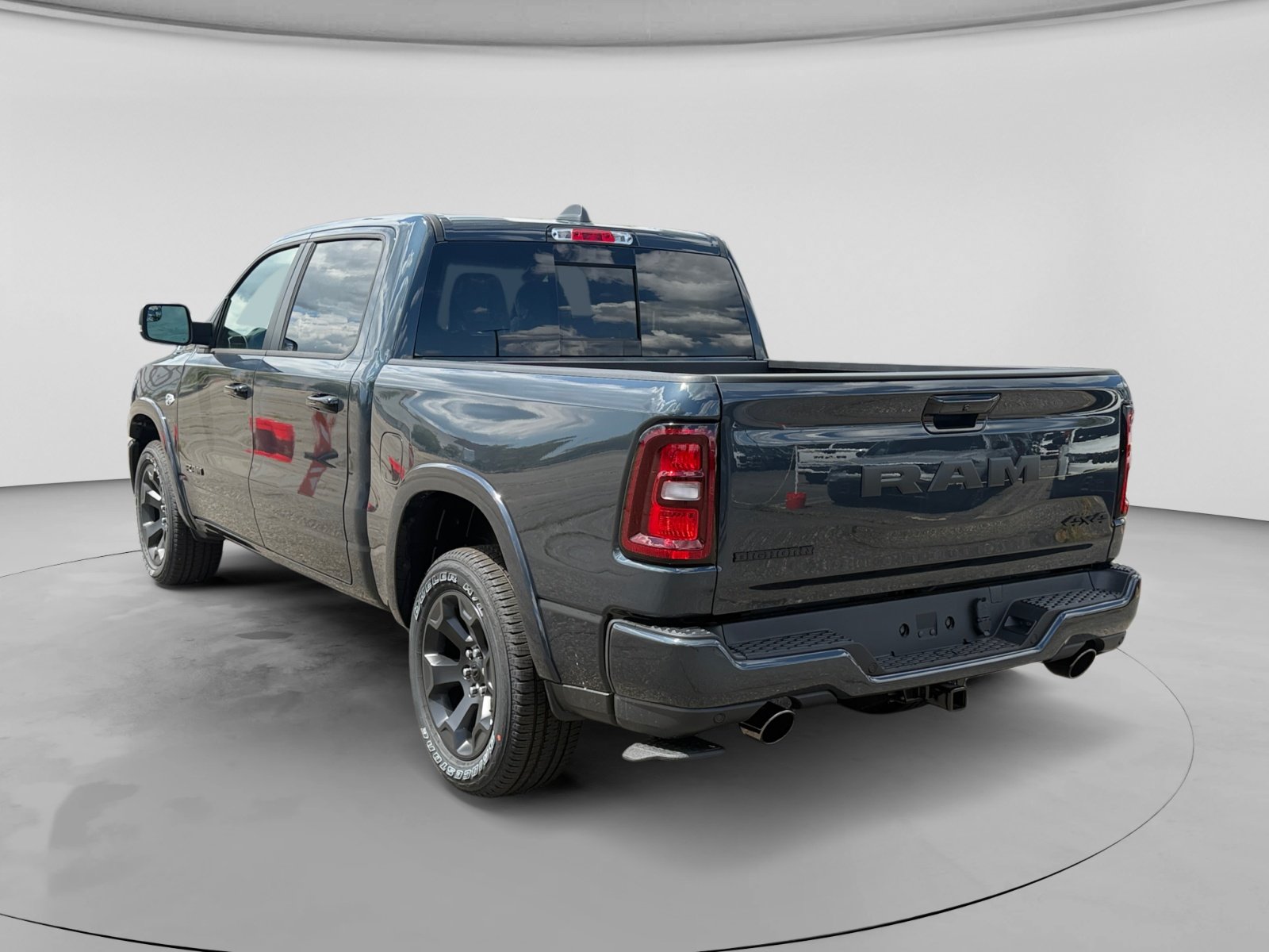 New 2026 Forged Blue Metallic Exterior Paint RAM Big Horn/Lone Star image 3