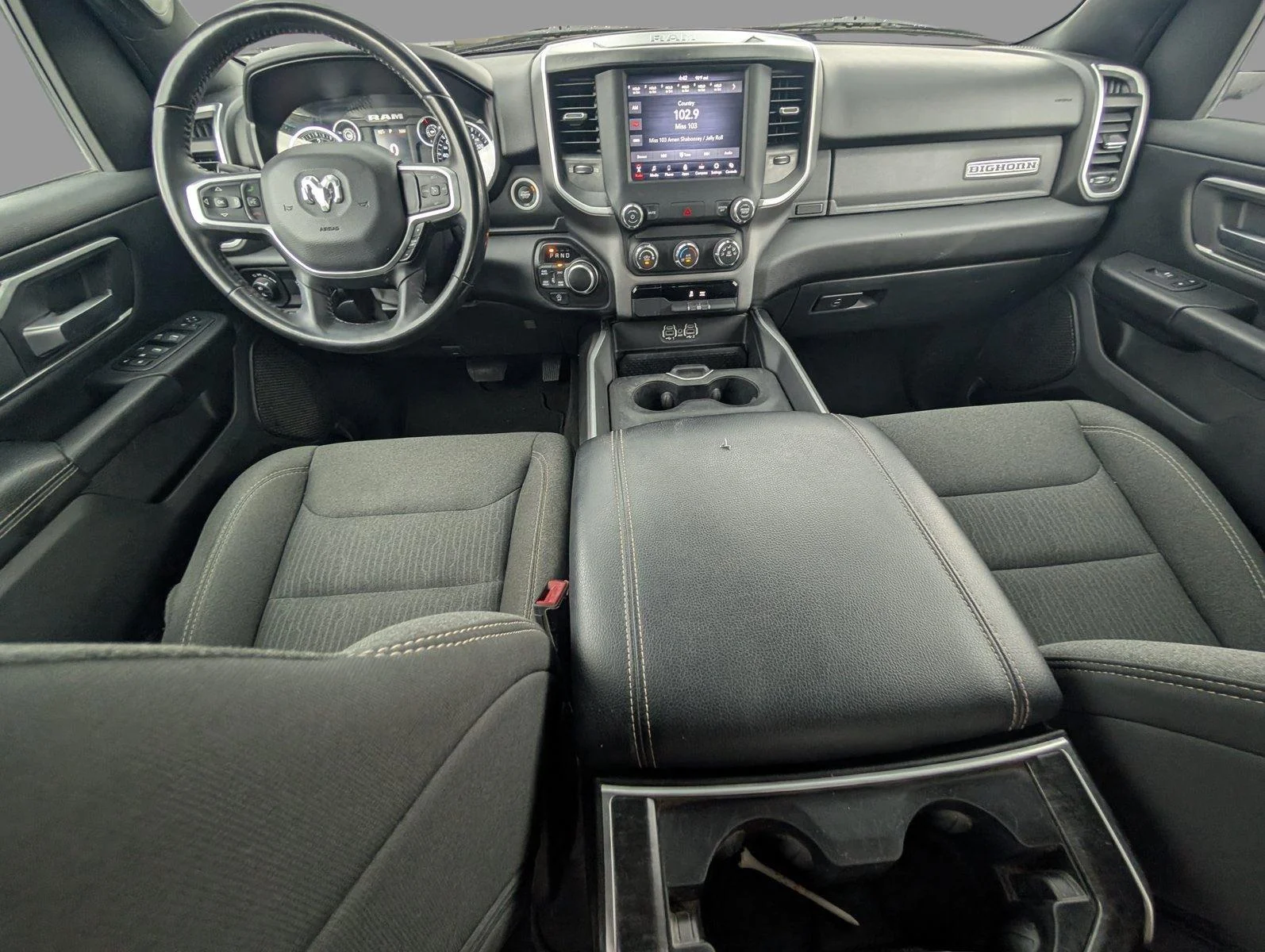 Used 2020 Diamond Black Crystal Pearlcoat Ram Big Horn image 30