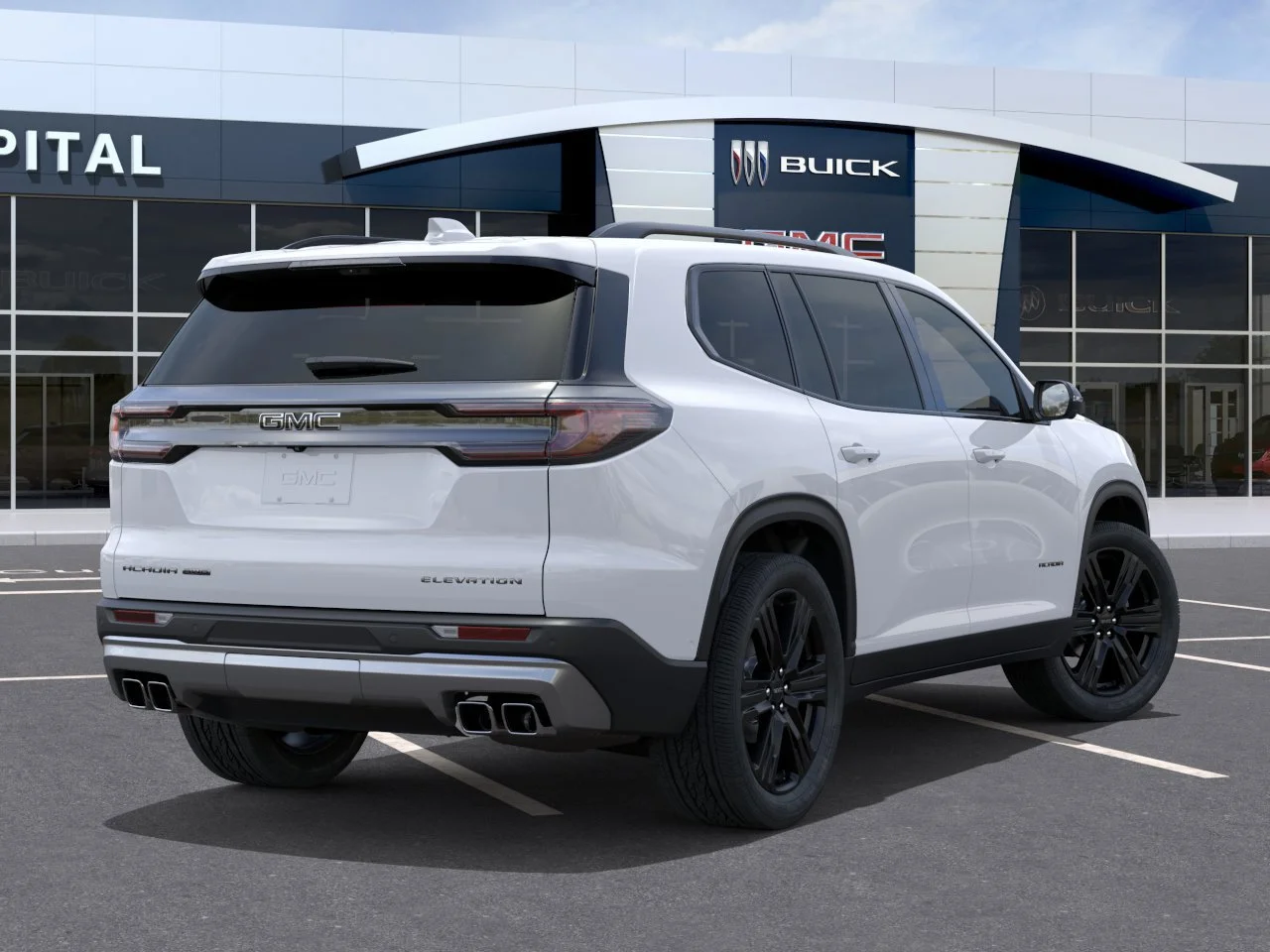 New 2026 Glacier White Tricoat GMC Elevation AWD image 5