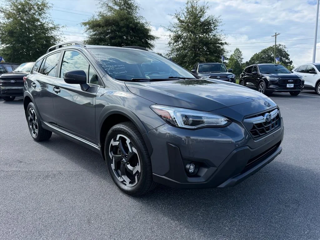 Used 2021 Magnetite Gray Metallic Subaru Limited image 2