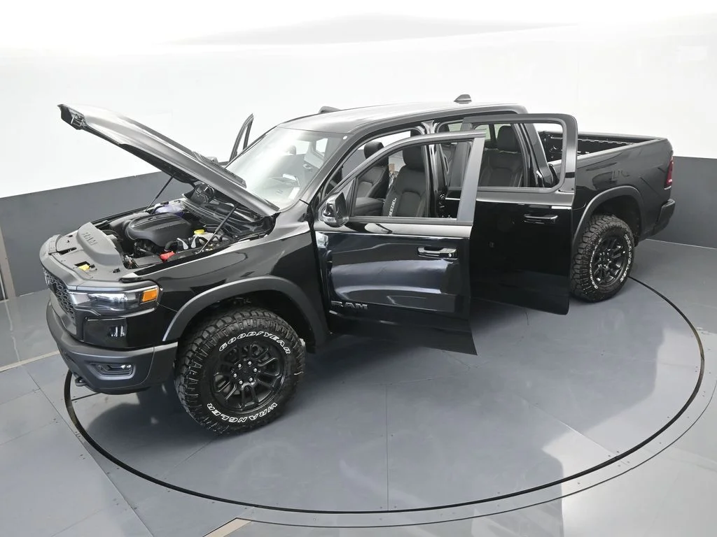 Used 2026 Diamond Black Crystal Pearlcoat Ram Rebel image 64