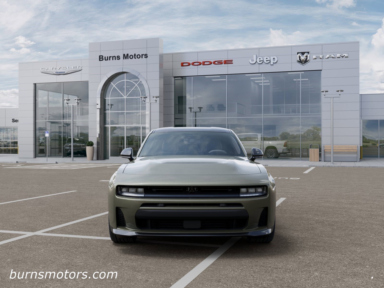 New 2026 Green Machine Exterior Paint Dodge R/T Blacktop image 6