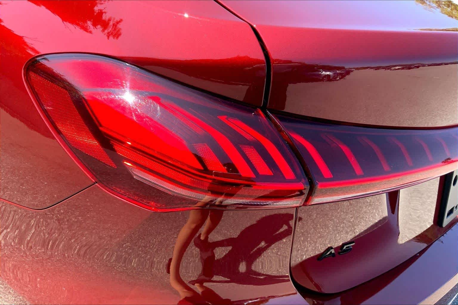 Used 2025 Grenadine Red Metallic Audi Premium Plus image 28